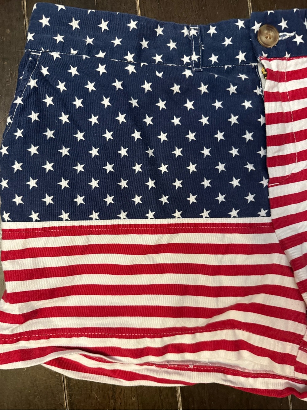 Chubbies The Miss Mericas Womens 14 American Flag Shorts 2” Inseam USA Made - Picture 2 of 10
